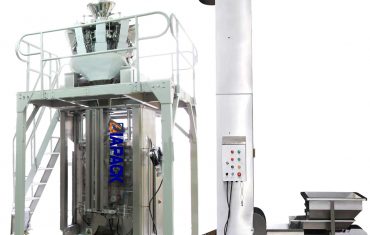 ස්වයංක්‍රීය quad seal bag vffs ඇසුරුම් යන්ත්‍රය