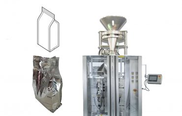 ස්වයංක්‍රීය ග්‍රෑම් 500 තේ ක්වාඩ් සීල් බෑග් ඇසුරුම් යන්ත්‍රය