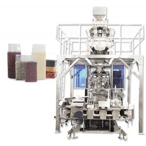 ධාන්ය සඳහා පිරවුම් ඇසුරුම් යන්ත්‍රය සාදන ස්වයංක්‍රීය ගඩොල් වර්ගයේ රික්ත බෑගය