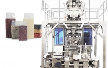 ධාන්ය සඳහා පිරවුම් ඇසුරුම් යන්ත්‍රය සාදන ස්වයංක්‍රීය ගඩොල් වර්ගයේ රික්ත බෑගය